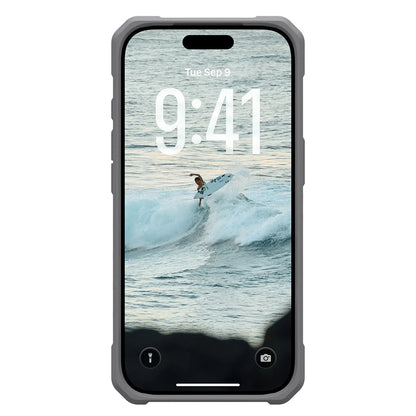 Coque MagSafe pour Apple iPhone 17 Pro, Urban Armor Gear, Pathfinder Clear avec Lanière, Rose