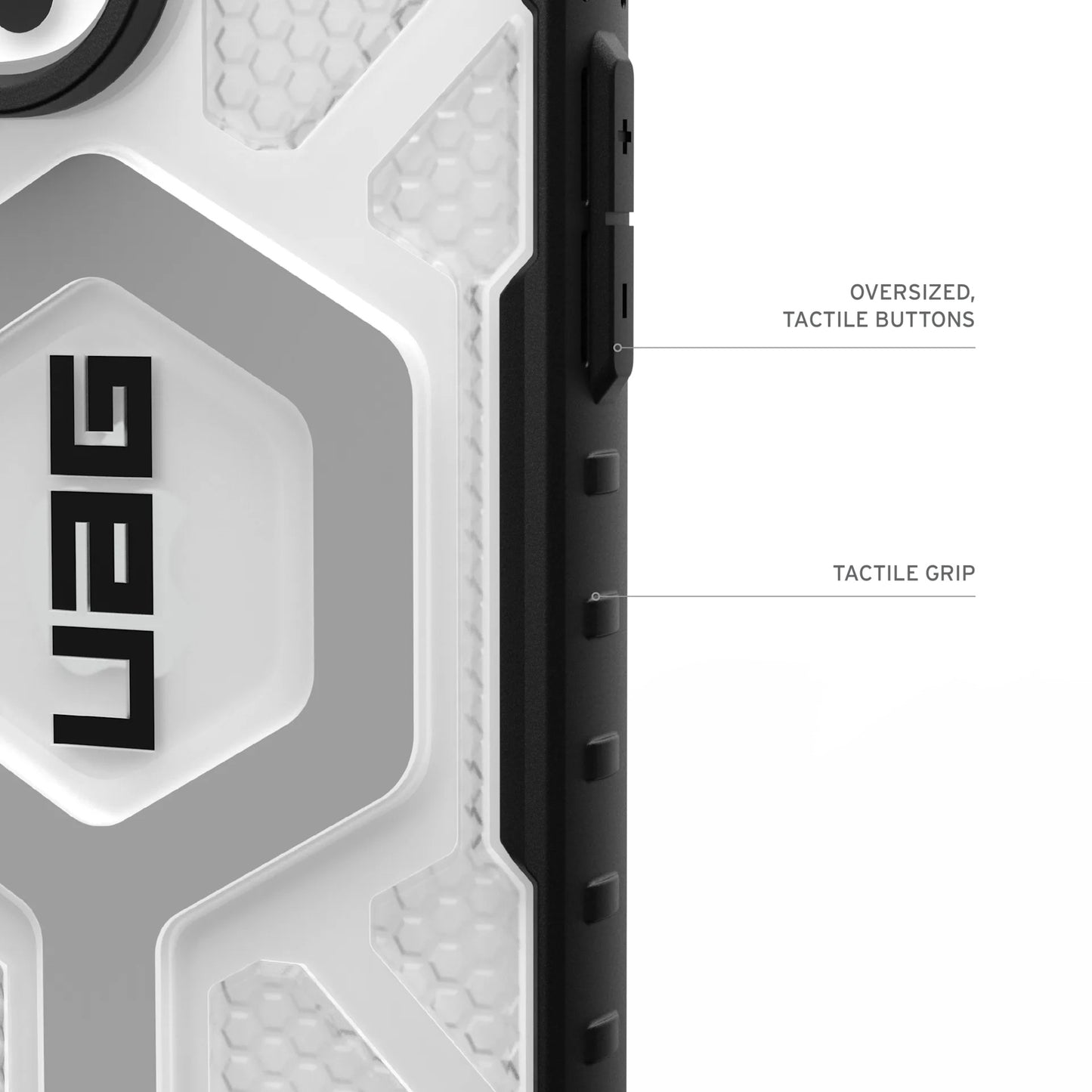 Coque MagSafe pour Apple iPhone 17 Pro, Urban Armor Gear, Pathfinder Clear, Transparente