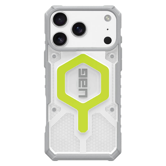 MagSafe Hülle für Apple iPhone 17 Pro, Urban Armor Gear, Pathfinder Clear, Grün