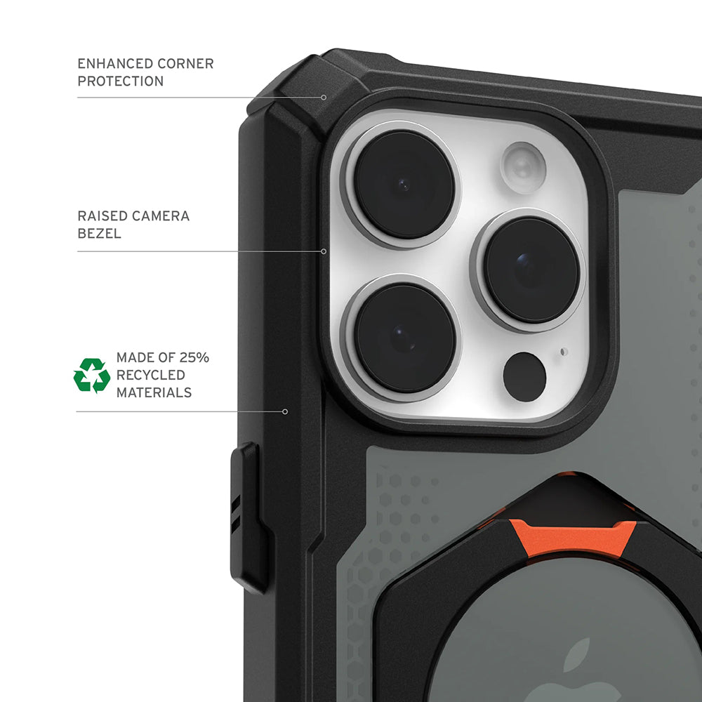 Coque MagSafe pour Apple iPhone 17 Pro, Urban Armor Gear, Plasma XTE, Noire