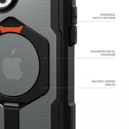 Coque MagSafe pour Apple iPhone 17 Pro, Urban Armor Gear, Plasma XTE, Noire