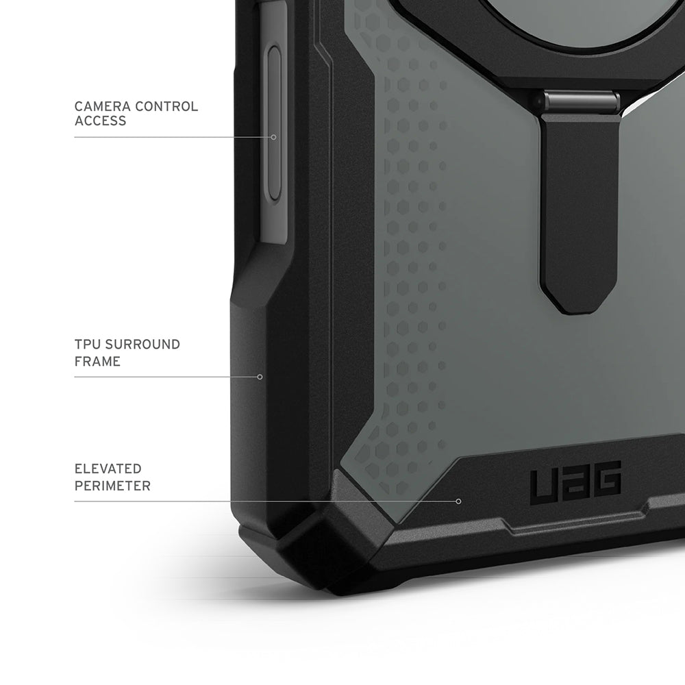Coque MagSafe pour Apple iPhone 17 Pro, Urban Armor Gear, Plasma XTE, Noire