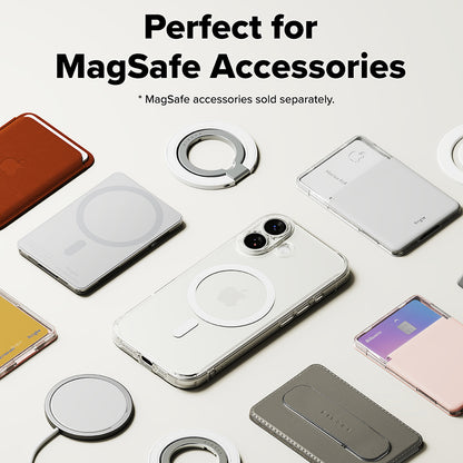 Coque MagSafe pour Apple iPhone 17, Ringke, Fusion, Transparente