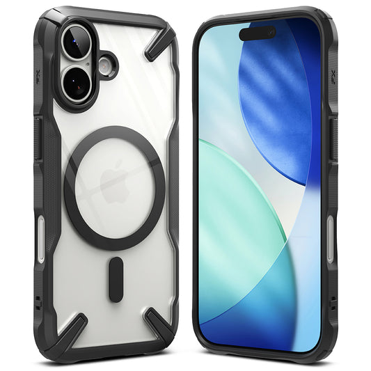 Coque MagSafe pour Apple iPhone 17, Ringke, Fusion X, Noire