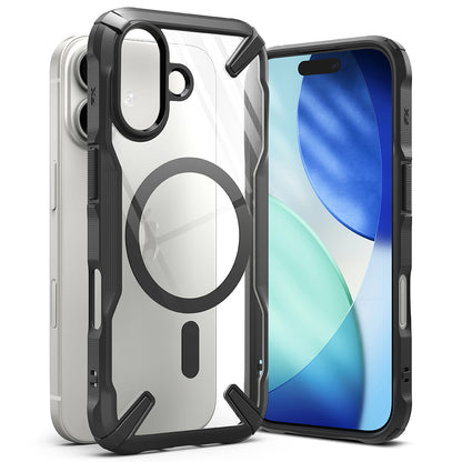 Coque MagSafe pour Apple iPhone 17, Ringke, Fusion X, Noire