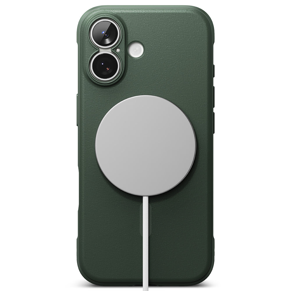 Coque MagSafe pour Apple iPhone 17, Ringke, Onyx, Vert Foncé