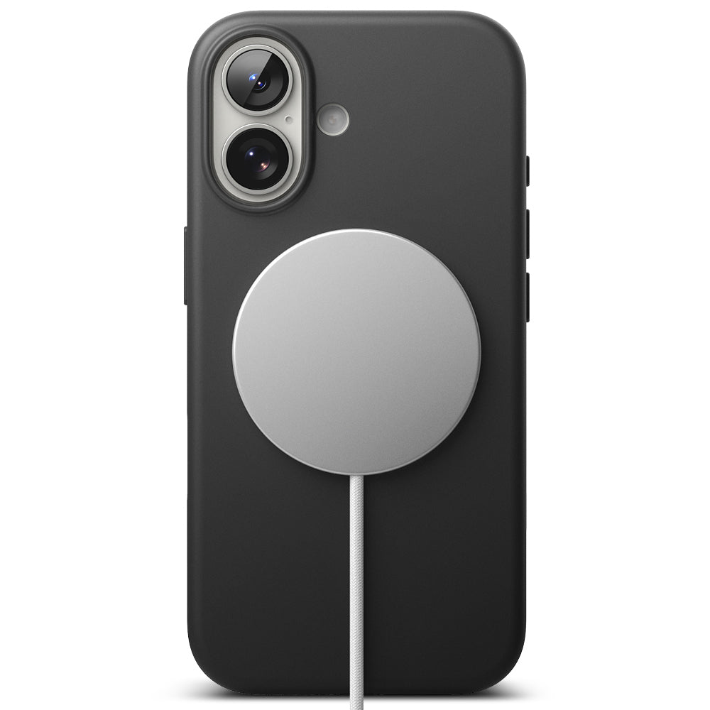 MagSafe Hülle für Apple iPhone 17, Ringke, Silikon, Schwarz
