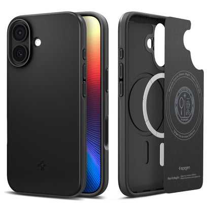 MagSafe Hülle für Apple iPhone 17, Spigen, Thin Fit, Schwarz