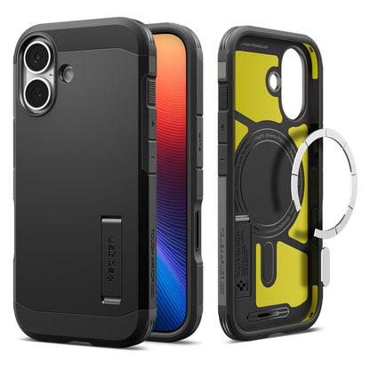 MagSafe Hülle für Apple iPhone 17, Spigen, Tough Armor T, Schwarz