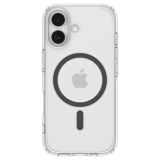Coque MagSafe pour Apple iPhone 17, Spigen, Ultra Hybrid, Gris