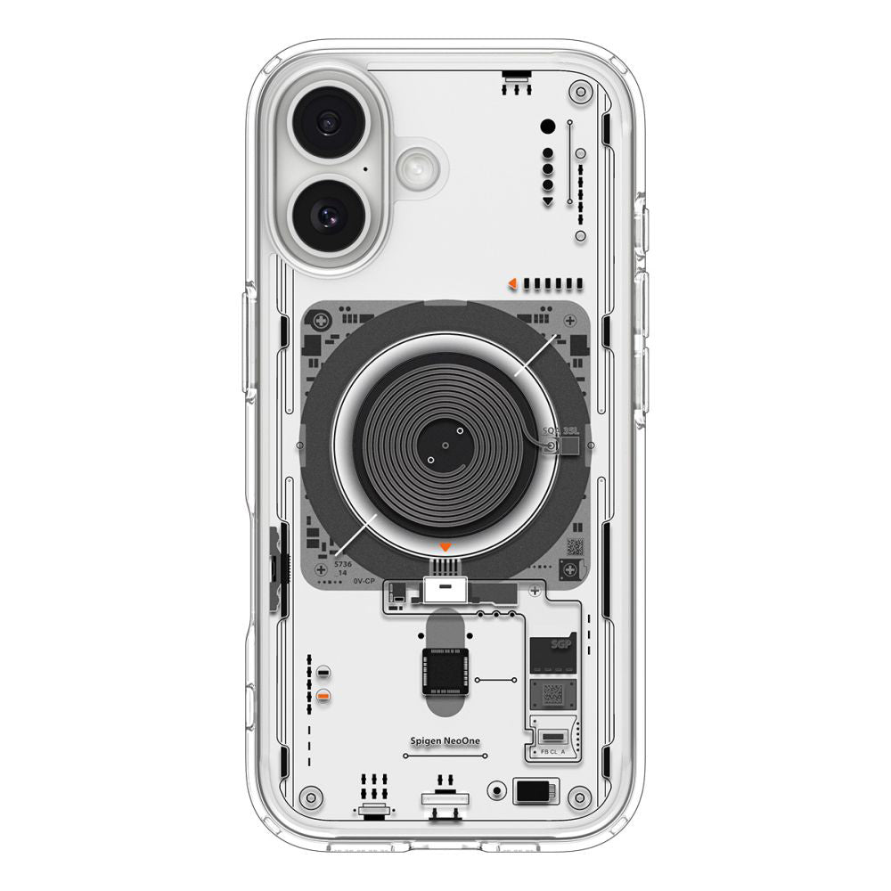 MagSafe Case for Apple iPhone 17, Spigen, Ultra Hybrid Neo One, Transparent