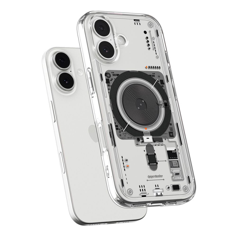MagSafe Case for Apple iPhone 17, Spigen, Ultra Hybrid Neo One, Transparent