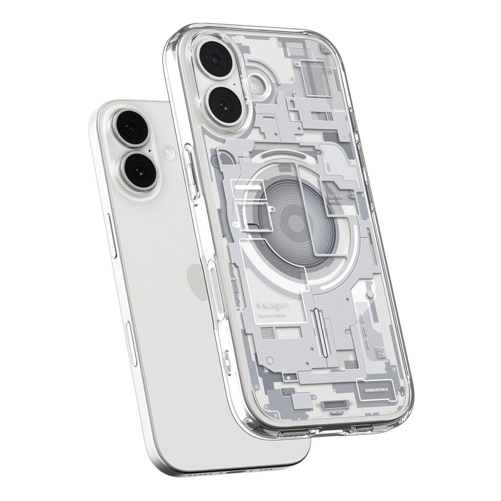 MagSafe Case for Apple iPhone 17, Spigen, Ultra Hybrid Zero One, White