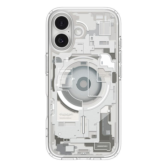 Coque MagSafe pour Apple iPhone 17, Spigen, Ultra Hybrid Zero One, Beige