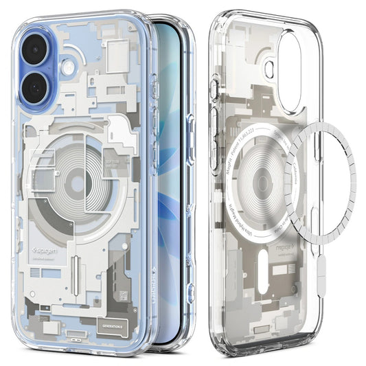 Coque MagSafe pour Apple iPhone 17, Spigen, Ultra Hybrid Zero One, Beige