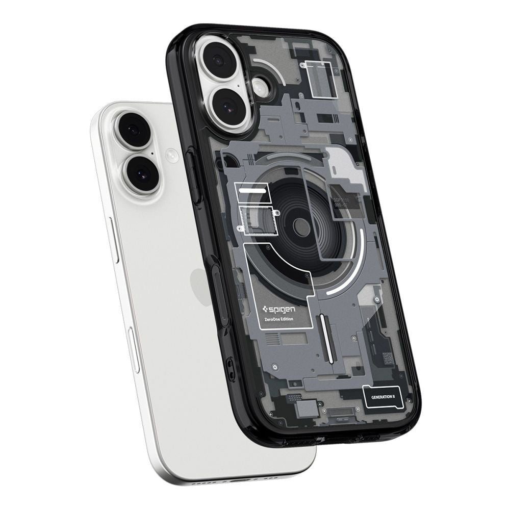MagSafe Case for Apple iPhone 17, Spigen, Ultra Hybrid Zero One, Black