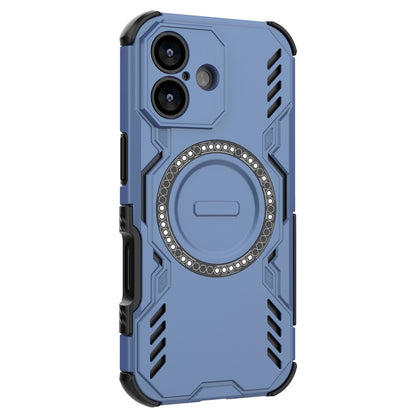 MagSafe Hülle für Apple iPhone 17, Techsuit, ArmorMag, Blau