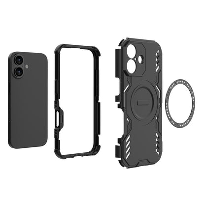 MagSafe Hülle für Apple iPhone 17, Techsuit, ArmorMag, Schwarz