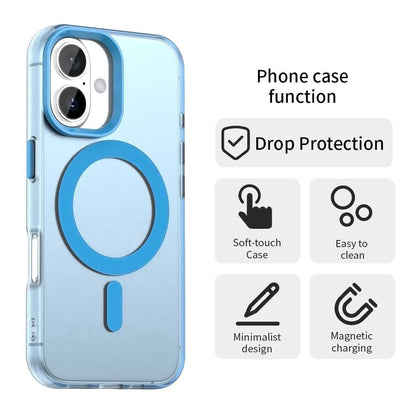 MagSafe Hülle für Apple iPhone 17, Techsuit, CandyCase, Blau