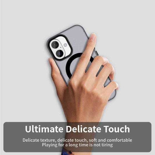 MagSafe Hülle für Apple iPhone 17, Techsuit, CandyCase, Schwarz