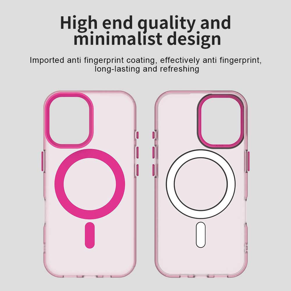 MagSafe Hülle für Apple iPhone 17, Techsuit, CandyCase, Rosa