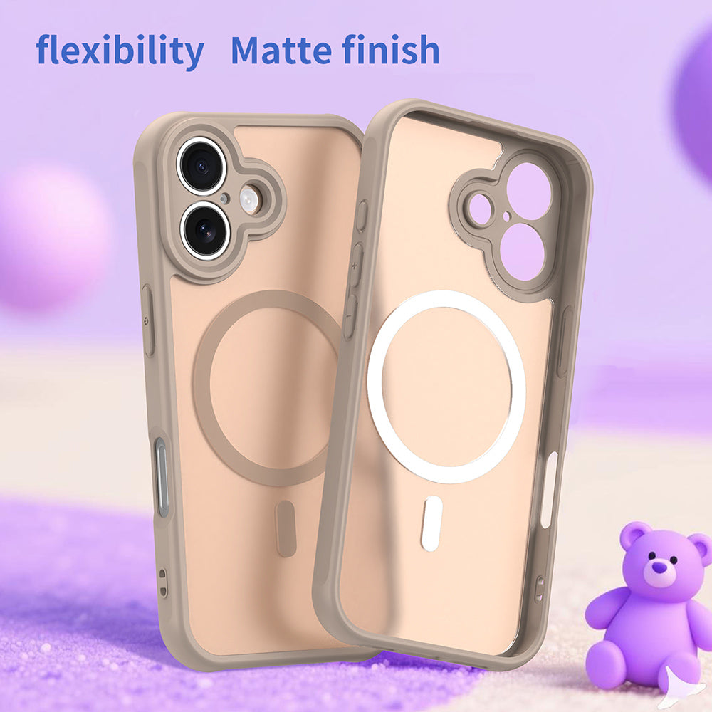 MagSafe Hülle für Apple iPhone 17, Techsuit, HaloFrost II, Gold