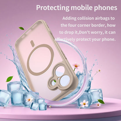 MagSafe Hülle für Apple iPhone 17, Techsuit, HaloFrost II, Gold