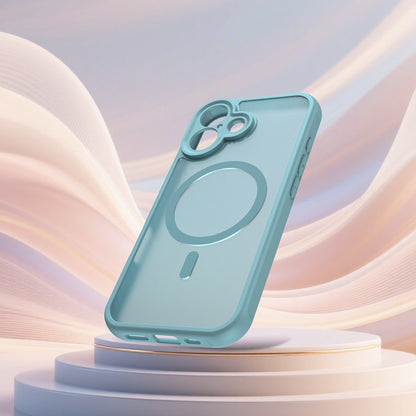 MagSafe Hülle für Apple iPhone 17, Techsuit, HaloFrost II, Hellgrün