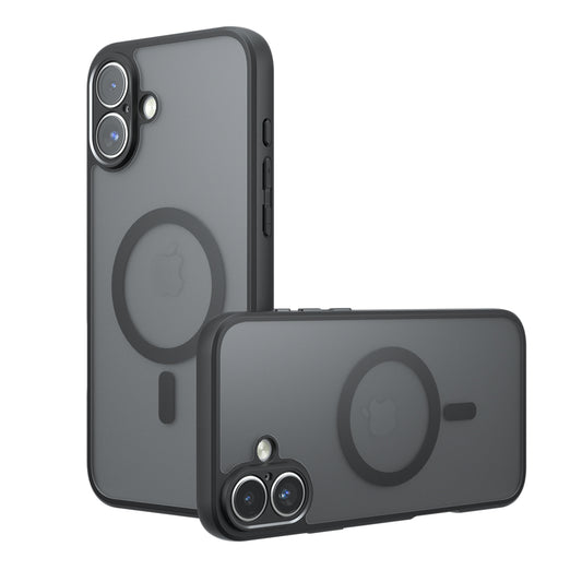MagSafe Hülle für Apple iPhone 17, Techsuit, PureFrost, Schwarz