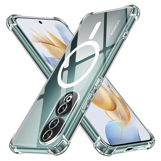 MagSafe Hülle für Apple iPhone 17, Techsuit, Stoßfest, Transparent