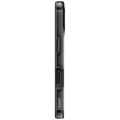 MagSafe-Hülle für Apple iPhone 17, UNIQ, Clario MagClick, Rauchgrau