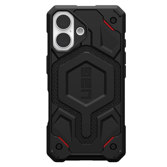 MagSafe Hülle für Apple iPhone 17, Urban Armor Gear, Monarch Pro Kevlar, Schwarz