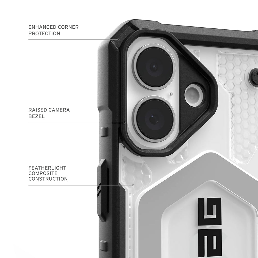 Coque MagSafe pour Apple iPhone 17, Urban Armor Gear, Pathfinder Clear, Transparente