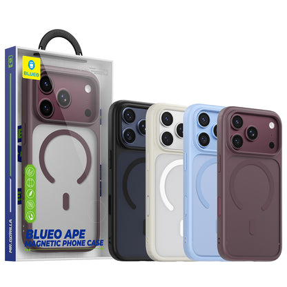 Coque MagSafe pour Apple iPhone 18 Pro / 17 Pro, Blueo, APE Anti-Drop, noire