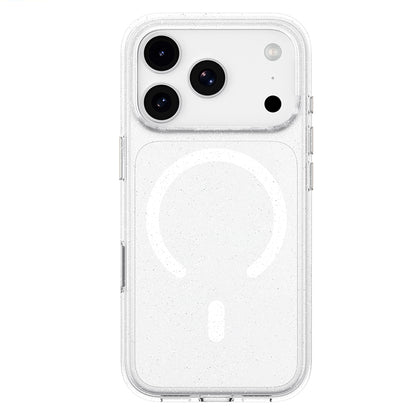 MagSafe-Hülle für Apple iPhone 18 Pro / 17 Pro, Blueo, Crystal Pro Anti-Drop Glitter, transparent