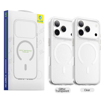 MagSafe-Hülle für Apple iPhone 18 Pro / 17 Pro, Blueo, Crystal Pro Anti-Drop, transparent