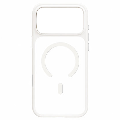 Coque MagSafe pour Apple iPhone 18 Pro / 17 Pro, Blueo, douce pour la peau et antichoc, blanche satinée