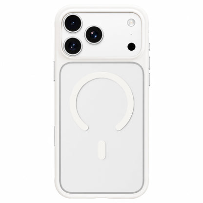 Coque MagSafe pour Apple iPhone 18 Pro / 17 Pro, Blueo, douce pour la peau et antichoc, blanche satinée