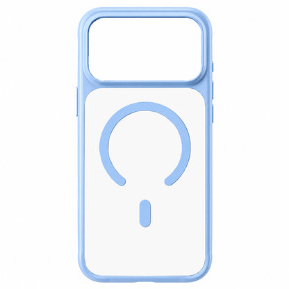 MagSafe-Hülle für Apple iPhone 18 Pro / 17 Pro, Blueo, hautfreundlich und stoßfest, satiniertes Blau