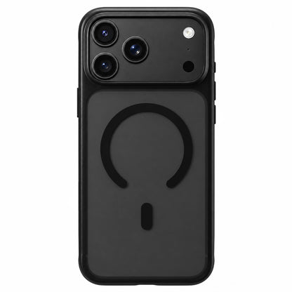 MagSafe-Hülle für Apple iPhone 18 Pro / 17 Pro, Blueo, hautfreundlich und stoßfest, satinschwarz