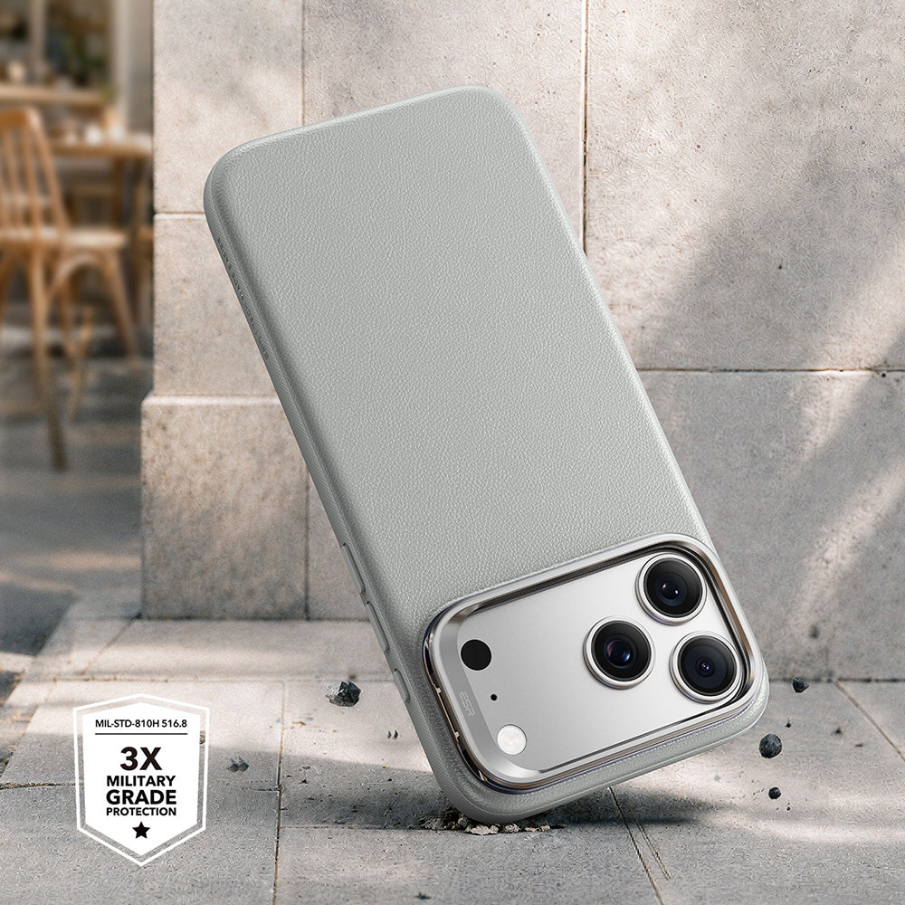 Coque MagSafe pour Apple iPhone 18 Pro / 17 Pro, ESR, Atelier avec support, Gris