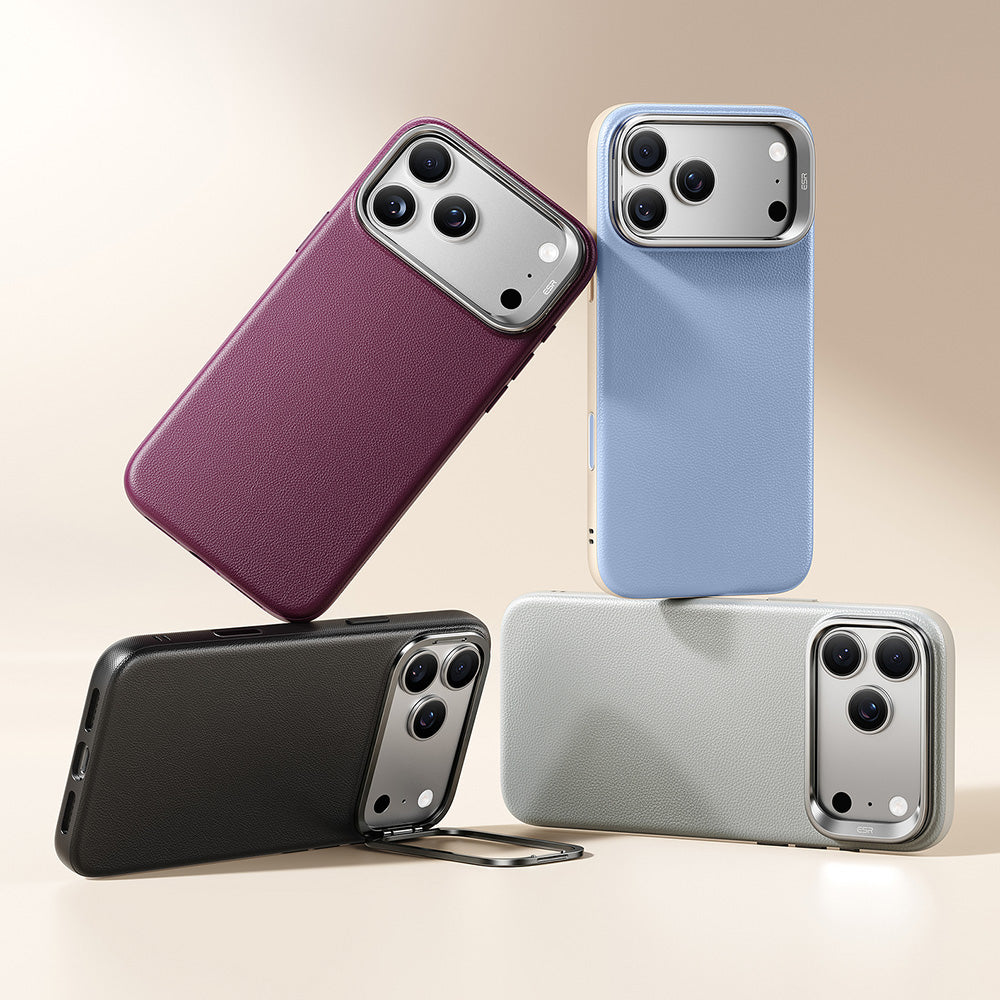 MagSafe-Hülle für Apple iPhone 18 Pro / 17 Pro, ESR, Atelier mit Ständer, Schwarz
