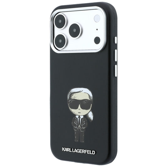 MagSafe-Hülle für Apple iPhone 18 Pro / 17 Pro, Karl Lagerfeld, Ikonik Sketch, Schwarz