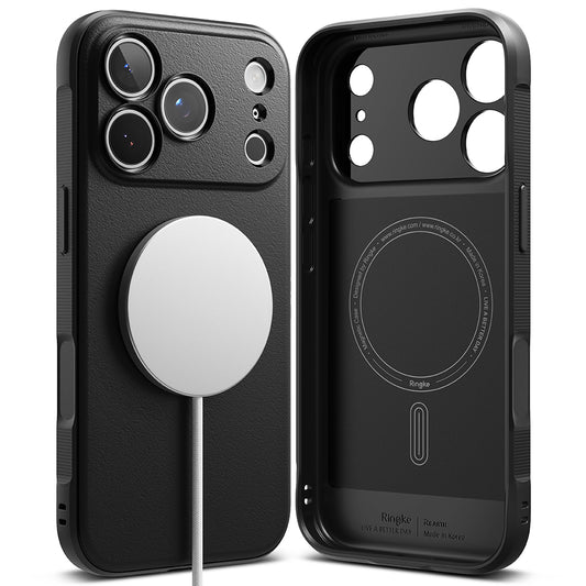 Coque MagSafe pour Apple iPhone 18 Pro / 17 Pro, Ringke, Onyx, Noire