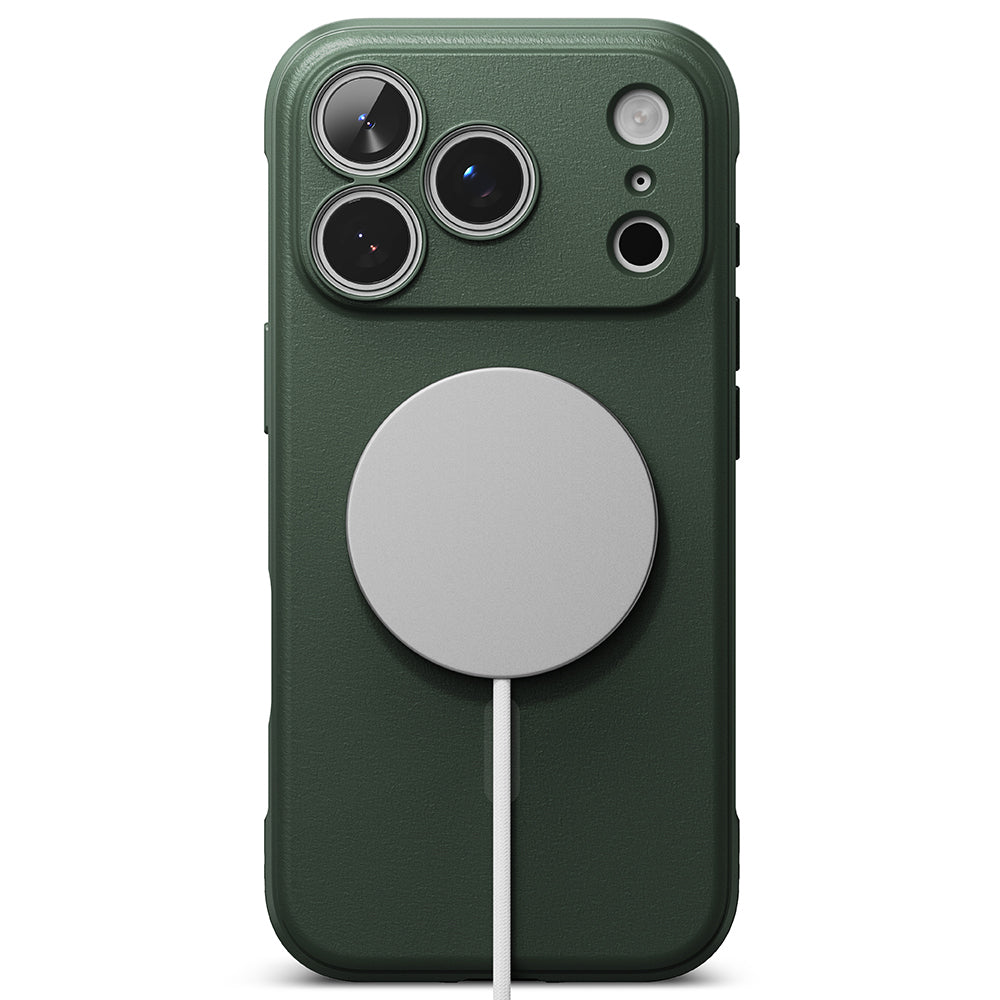 MagSafe-Hülle für Apple iPhone 18 Pro / 17 Pro, Ringke, Onyx, Dunkelgrün