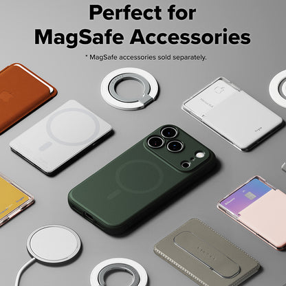 MagSafe-Hülle für Apple iPhone 18 Pro / 17 Pro, Ringke, Onyx, Dunkelgrün