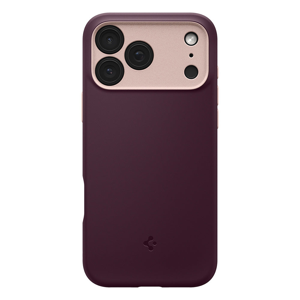 Coque MagSafe pour Apple iPhone 18 Pro / 17 Pro, Spigen, Caseology Nano Pop, Bordeaux ACS12179
