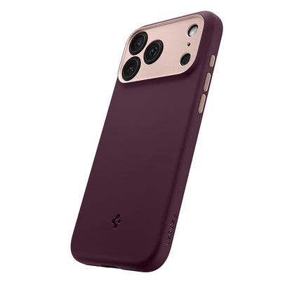 Coque MagSafe pour Apple iPhone 18 Pro / 17 Pro, Spigen, Caseology Nano Pop, Bordeaux ACS12179