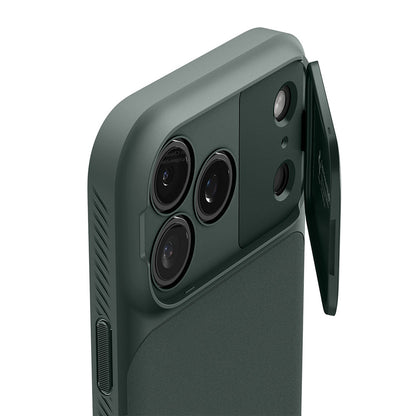 MagSafe Case for Apple iPhone 18 Pro / 17 Pro, Spigen, Optik Armor, Green ACS09954