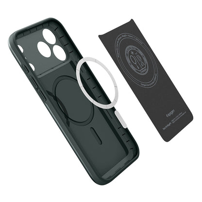 Coque MagSafe pour Apple iPhone 18 Pro / 17 Pro, Spigen, Thin Fit, Vert ACS12145